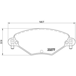 Citroen C5 01-08 , C5 break 01-08 priekio