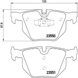 BMW 3ser. E90/E91/E92 05-, X1 09- galo