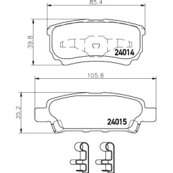 Dodge Caliber, Jeep Compass, Patriot , Mitsubishi Lancer 03- , Outlander 03- galo