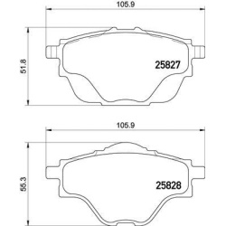 Citroen C4 Picasso 13-, DS7 17-, Peuegot 308, 3008, 5008 galo