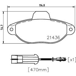 Fiat Panda , 500, Ford KA 08- priekio