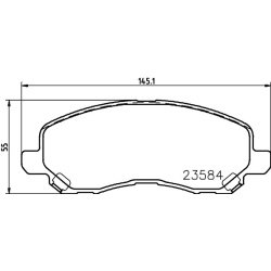 Citroen C4 Aircross , Dodge Caliber , Jeep Compass, Patriot, Mitsubishi ASX , Lancer , Peugeot 4008 priekio
