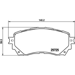 Mazda 6 2.0/2.2D/2.5 12- priekis