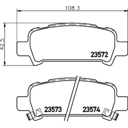 Subaru Forester 97-, Impreza 98-, Legacy 98-, Outback 00- galo