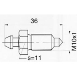 SN019-7 nuorinimo varžtas M10x1 34mm Audi Cit BMW Ford MB OP VW