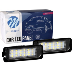 Golf 4; Golf 5; Passat 05-; Phaeton, Polo 01-; Seat Altea, Ibiza 08-, Leon; Skoda Superb 08- LED 2 vnt.