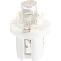 LED L004W B8.5D 12V prietaisų skydelio balta