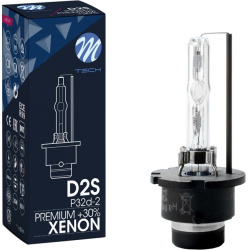 D2S PREMIUM 6000K 85V 35W P32d-2 XENON žibintams su lęšiu (linze)