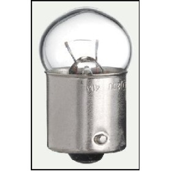 1200507 R5W 12V 5W BA15s T16 gabarito su metaliniu cokoliu