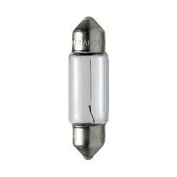 1711 Jahn C5W 12V 5W SV8,5-8 11x35mm saloninė su metaliukais iš galų