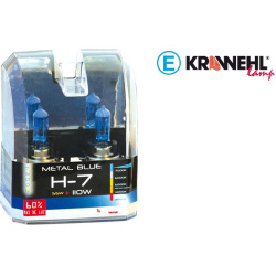 H7 12V 55W PX26D METAL BLUE +60% 2 vnt. plastikinėje dėžutėje Krawehl