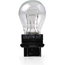 P27/7W GT25 3157 12V 27/7W W2,5x16q 2 kont. stiklinė su plastmasiuku