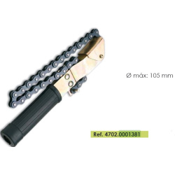 Raktas su grandine, tepalo filtrams atsukti, universalus max D105mm