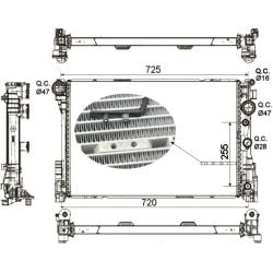  radiatorius, variklio aušinimas