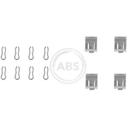  priedų komplektas, diskinių stabdžių trinkelės