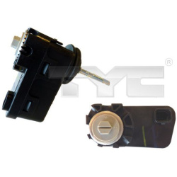  Vykdomasis elementas, žibintų diapazono reguliavimas