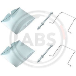  priedų komplektas, diskinių stabdžių trinkelės