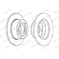 Audi A6,VW Passat 94-05 galo 245x10 2vnt.