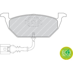 Audi A2 00-, A3 96- , Skoda Octavia 96-, VW Caddy 04-, Golf 05-, Polo 01- priekio