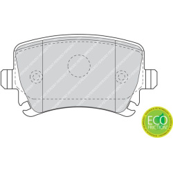 Audi A3 03-, A4 00-, A6 01-, Seat Altea 04-, Exeo 08-, Leon 05-, Toledo 04-, Skoda Octavia 04-, Superb 01-, VW Caddy 04-, Golf 05-, Passat 05-, Touran 03- 16.9mm galo