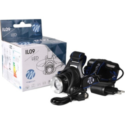 IL09 pakraunama, 1xLED CREE , 800LM, 3 rėžimai , baterija 2x2200mAh