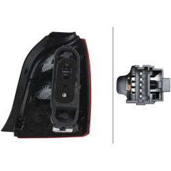  kombinuotas galinis žibintas