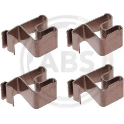  priedų komplektas, diskinių stabdžių trinkelės