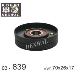 Opel Astra H, ASTRA, Combo,Corsa C, Corsa D, Meriva, Zafira B 1.7D 03- 70X25.5X17mm