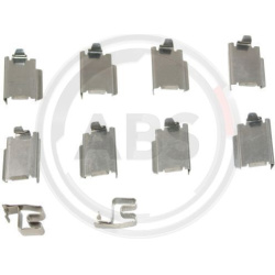  priedų komplektas, diskinių stabdžių trinkelės