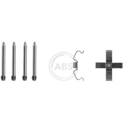  priedų komplektas, diskinių stabdžių trinkelės