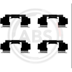  priedų komplektas, diskinių stabdžių trinkelės